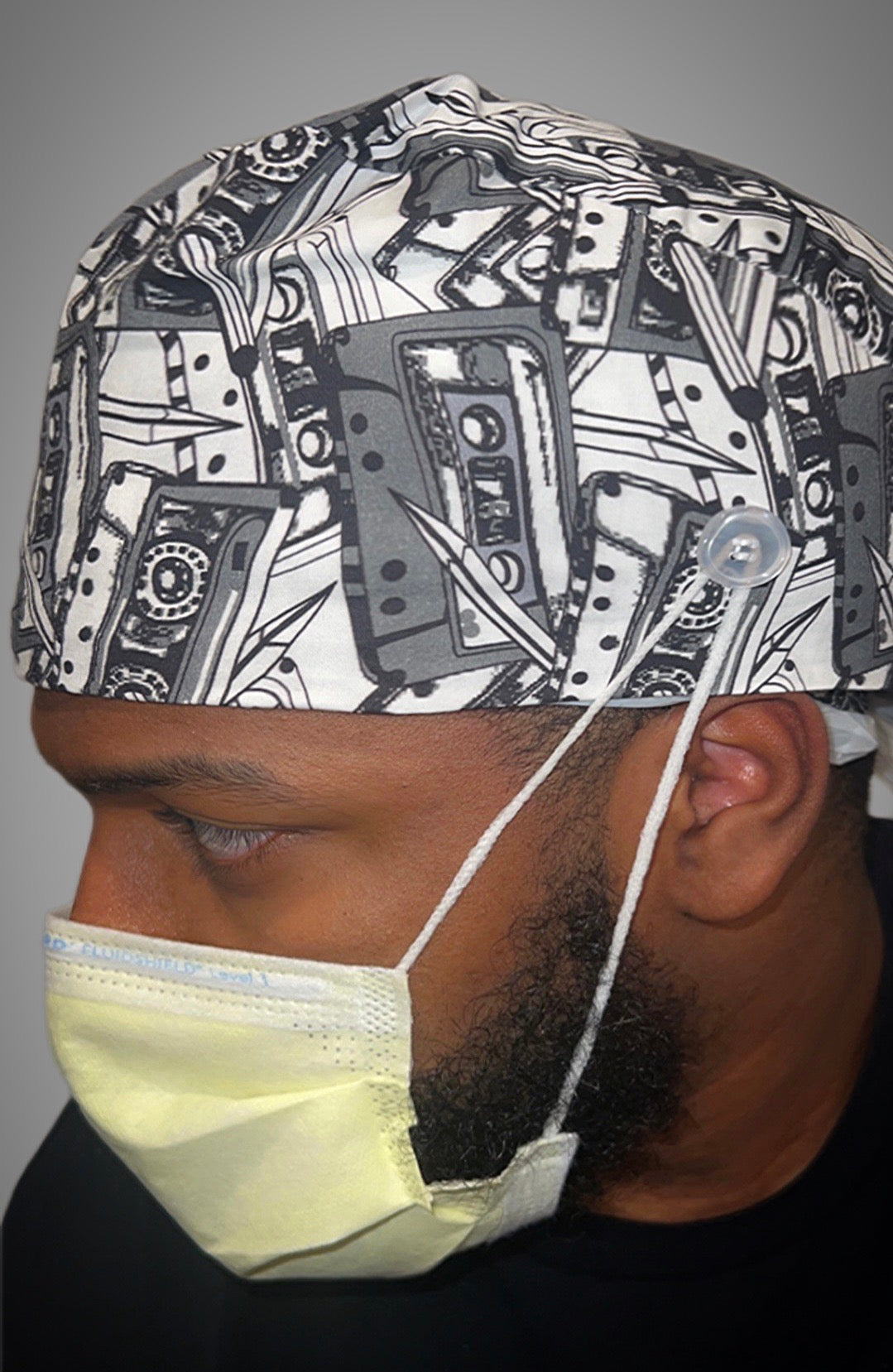 "Check Out My Mixtape" Scrub Cap